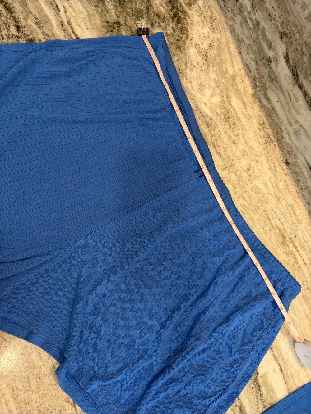 Auden Blue Pajama Tank Top and Shorts Set Size 1X - Picture 12 of 16